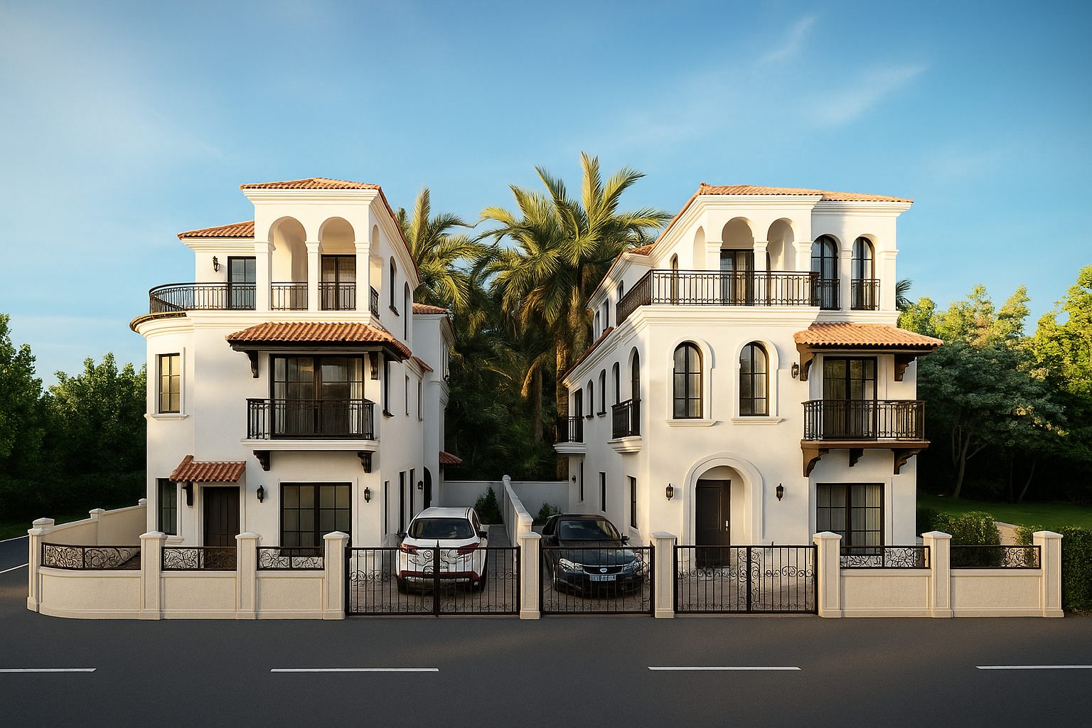Front View — Golden Hour