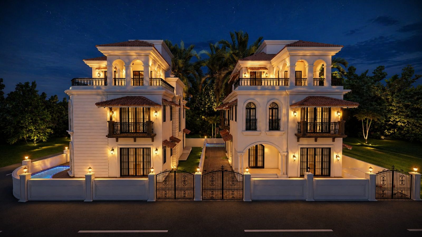 Night View — Front Lit